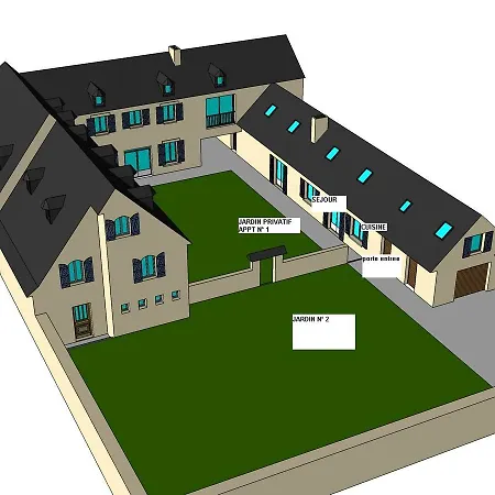 D'hotes Ferme De Gayri 住宿加早餐酒店 维耶尔奥尔